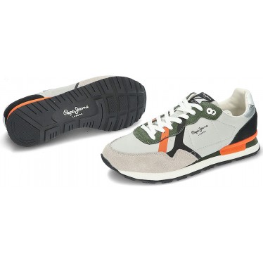 SPORTIVA PEPE JEANS BRIT ROAD M PMS40007 GREY