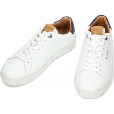 PEPE JEANS Herren-Sneaker pms00020 FACTORY_WHITE
