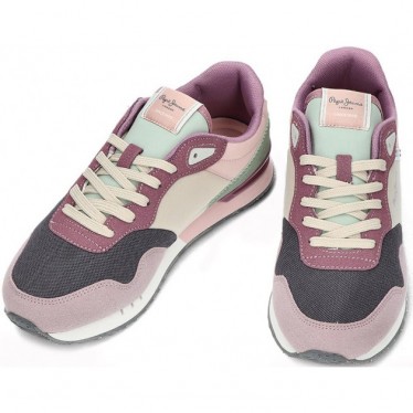 PEPE JEANS London Urbans Damen-Sneaker, Modell pls40022 BLEACH_PINK