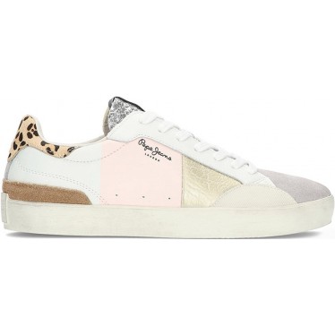 Damen-Sneaker von PEPE JEANS Lane pls31573 LIGHT_NUDE_PINK