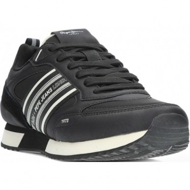 PEPE JEANS Dublin junge Herren-Sneaker pms40014 BLACK