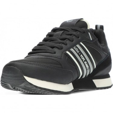 PEPE JEANS Dublin junge Herren-Sneaker pms40014 BLACK