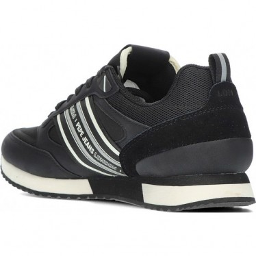 PEPE JEANS Dublin junge Herren-Sneaker pms40014 BLACK
