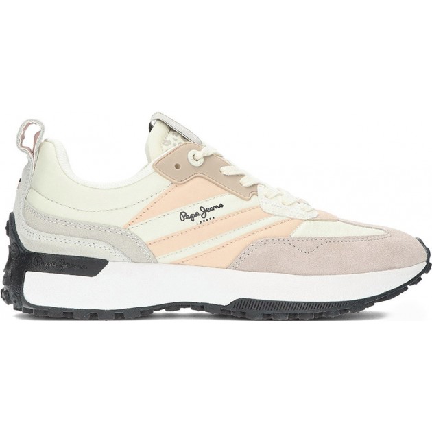 PEPE JEANS Damen-Sneaker Lucky Top pls60020 MOUSSE_WHITE PEPE JEANS Damen-Sneaker Lucky Top pls60020 MOUSSE_WHITE