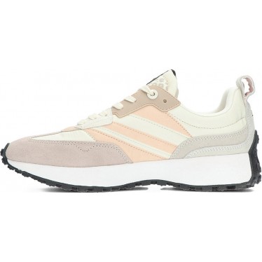PEPE JEANS Damen-Sneaker Lucky Top pls60020 MOUSSE_WHITE