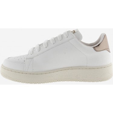 VICTORIA Madrid Basket Ledereffekt-Sneaker 1258254 PLATINO