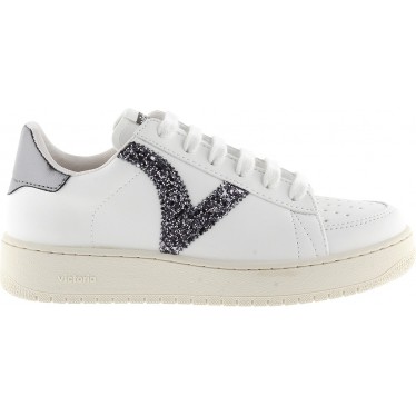 VICTORIA Madrid Basket Ledereffekt-Sneaker 1258254 ANTRACITA