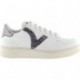 VICTORIA Madrid Basket Ledereffekt-Sneaker 1258254 ANTRACITA