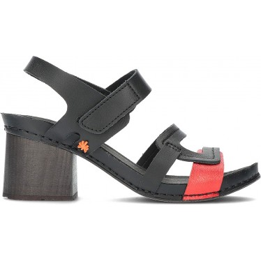 SANDALEN DER KUNST 1875 BLACK_RED