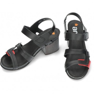 SANDALEN DER KUNST 1875 BLACK_RED
