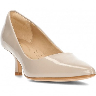 CLARKS VIOLET WOHNZIMMER55 RAE SAND_PATENT