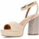 MARIAMARE SANDALEN MIT DIAMANTABSATZ 68341 NUDE