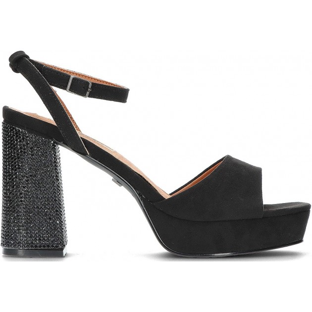 MARIAMARE SANDALEN MIT DIAMANTABSATZ 68341 BLACK