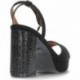 MARIAMARE SANDALEN MIT DIAMANTABSATZ 68341 BLACK
