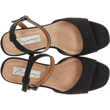 MARIAMARE SANDALEN MIT DIAMANTABSATZ 68341 BLACK