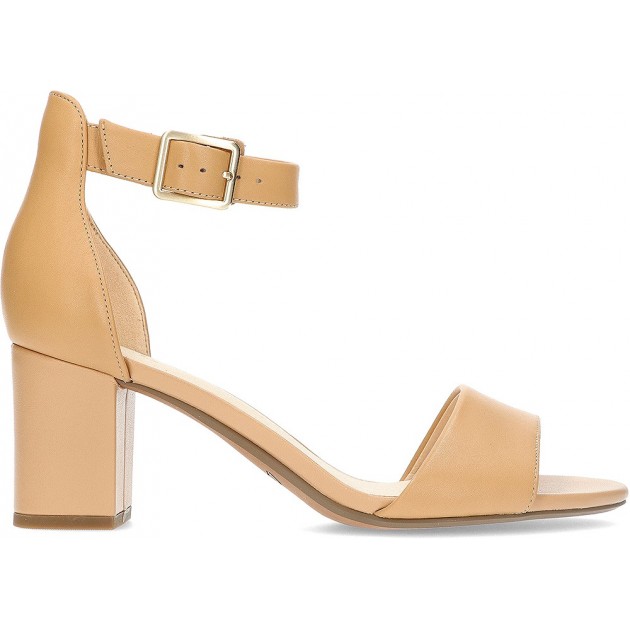 CLARKS DEVAMAE SANDALEN CAMEL CLARKS DEVAMAE SANDALEN CAMEL