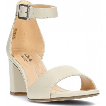 CLARKS DEVAMAE SANDALEN MARFIL