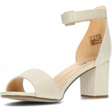 CLARKS DEVAMAE SANDALEN MARFIL
