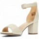 CLARKS DEVAMAE SANDALEN MARFIL