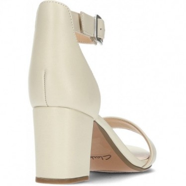 CLARKS DEVAMAE SANDALEN MARFIL