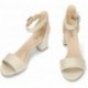 CLARKS DEVAMAE SANDALEN MARFIL