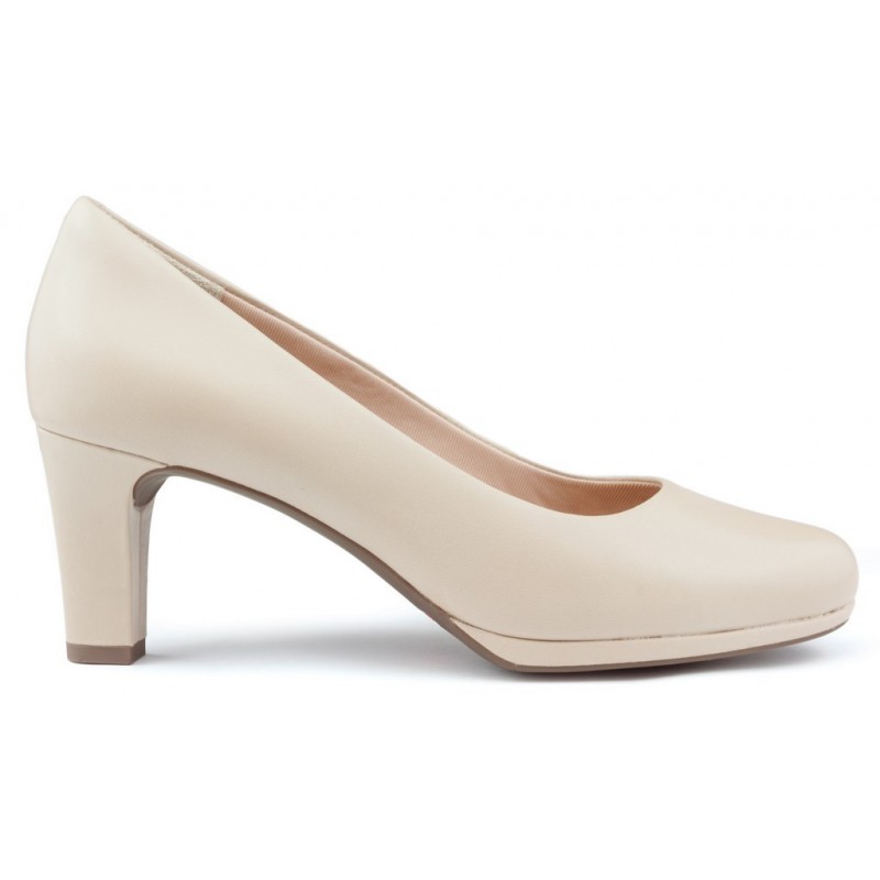 Schuhe ROCKPORT TOTAL MOTION LEAH PUMPE BEIGE