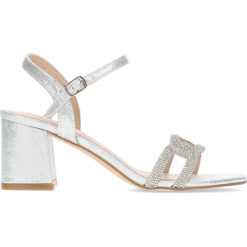 SCHUHE MIT ABSATZ AZAREY 560G010 PLATA