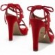 MARIAMARE SANDALEN MIT ABSATZ 68367 RED