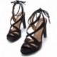 MARIAMARE SANDALEN MIT ABSATZ 68367 BLACK