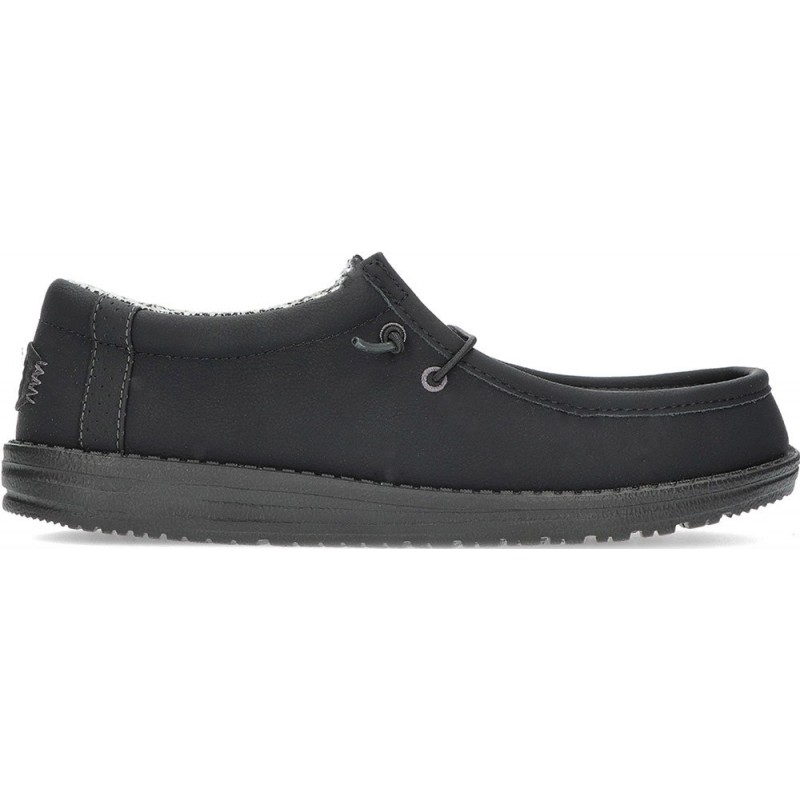 DUDE Herren-Loafer Wally Classic 41894 BLACK_CHARCOAL