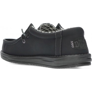 DUDE Herren-Loafer Wally Classic 41894 BLACK_CHARCOAL