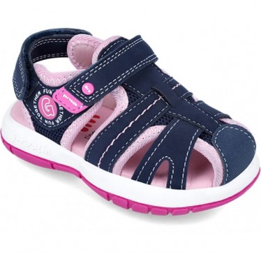 GARVALIN CRABJER SANDALE 242816-D AZUL_ROSA