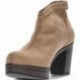 Damenstiefeletten PEDRO MIRALLES 26500 Stretch-Wildleder TAUPE