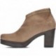 Damenstiefeletten PEDRO MIRALLES 26500 Stretch-Wildleder TAUPE