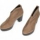 Damenstiefeletten PEDRO MIRALLES 26500 Stretch-Wildleder TAUPE