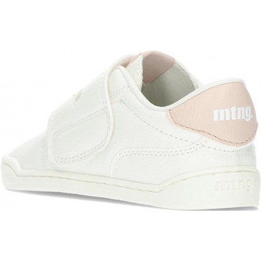 Unisex-Sneaker MTNG 48909 kostenloser Respekt USAIN_WHITE_NUDE