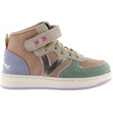 Victoria 1124122 Tiempo Stiefeletten mit Ledereffekt NUDE