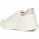 Damen-Sneaker GEOX d45nhb nebula BLANCO