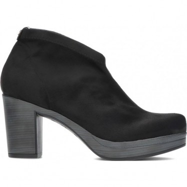 Damenstiefeletten PEDRO MIRALLES 26500 Stretch-Wildleder NEGRO
