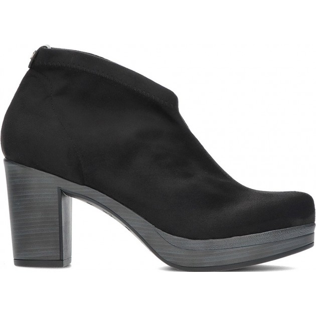 Damenstiefeletten PEDRO MIRALLES 26500 Stretch-Wildleder NEGRO Damenstiefeletten PEDRO MIRALLES 26500 Stretch-Wildleder NEGRO
