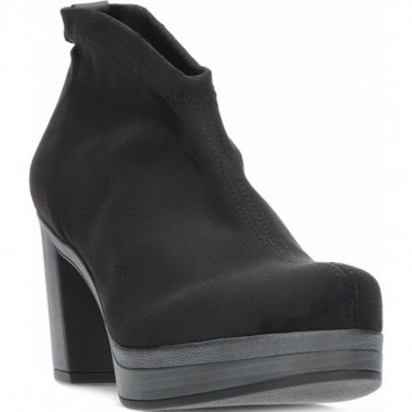Damenstiefeletten PEDRO MIRALLES 26500 Stretch-Wildleder NEGRO