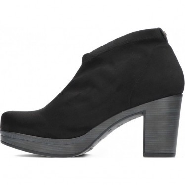 Damenstiefeletten PEDRO MIRALLES 26500 Stretch-Wildleder NEGRO