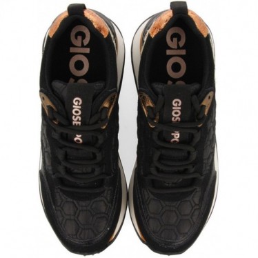 Gioseppo 64339 Skien Sneakers mit Animal-Print NEGRO