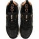 Gioseppo 64339 Skien Sneakers mit Animal-Print NEGRO