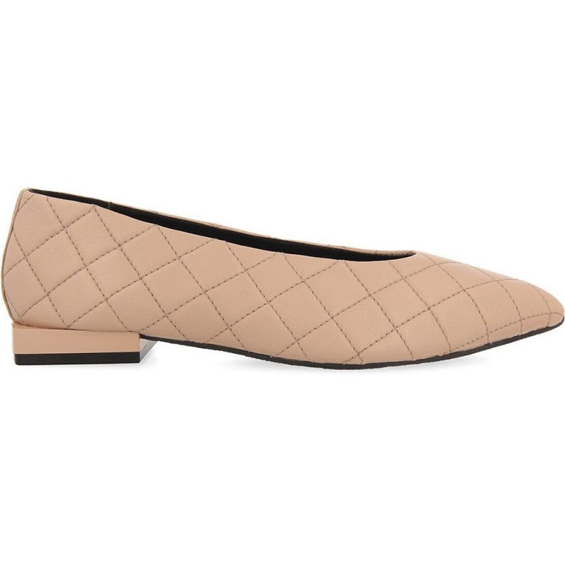 Gioseppo 64518 Sigdal gepolsterter Lederballerina NUDE