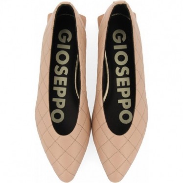 Gioseppo 64518 Sigdal gepolsterter Lederballerina NUDE