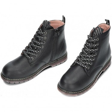 Stiefel für Mädchen von GARVALIN 241565 matte Sterne NEGRO
