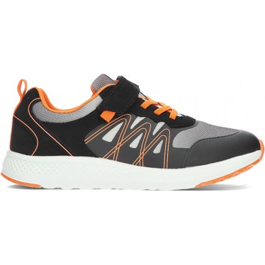 GARVALIN 241821B Mesh-Kindersportschuhe NEGRO