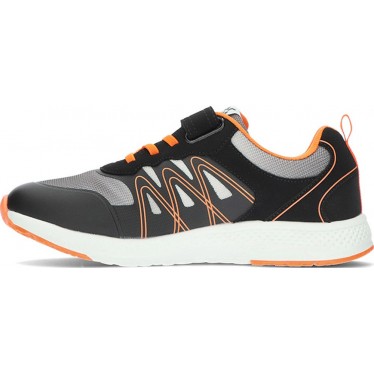 GARVALIN 241821B Mesh-Kindersportschuhe NEGRO