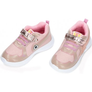 GARVALIN 241805C matte Mädchen-Sneaker ROSA